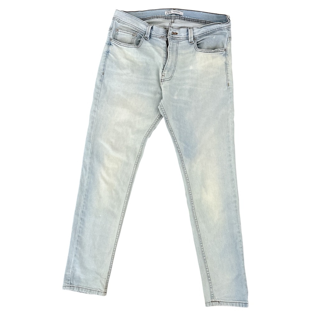 ZARA Light Wash Slim Jeans Men’s Size US 34